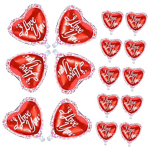 VICASKY Herz Luftballon Aluminiumfolie Herzballons Romantische Hochzeits Und Valentinstag Dekoration Iloveyou Herzluftballons Für Partys Und Feierlichkeiten Luftballons Herz VICASKY Herz Luftballon Aluminiumfolie Herzballons Romantische Hochzeits Und Valentinstag Dekoration Iloveyou Herzluftballons Für Partys Und Feierlichkeiten Luftballons Herz von VICASKY
