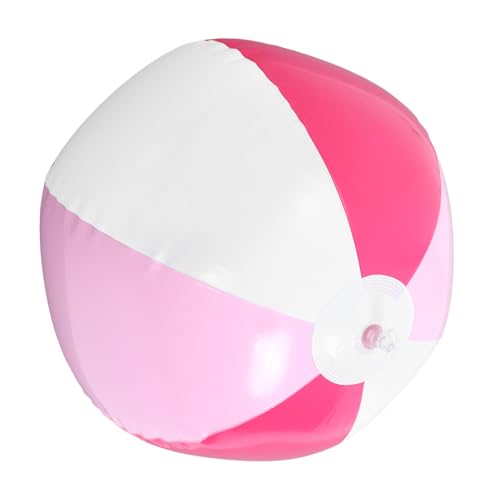 VICASKY Aufblasbarer Strandball aus PVC Farbiger Poolspielzeug Ball für Sommerpartys Langlebig und Bruchfest für Erwachsene Spaß für Drinnen und Draußen VICASKY Aufblasbarer Strandball aus PVC Farbiger Poolspielzeug Ball für Sommerpartys Langlebig und Bruchfest für Erwachsene Spaß für Drinnen und Draußen von VICASKY
