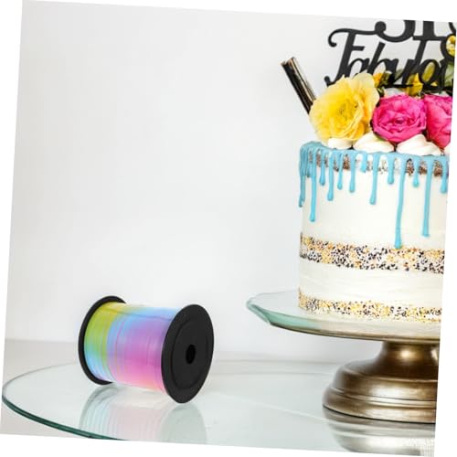 VICASKY Ballonschleifenband Farbenfrohes Langlebiges Geschenkband für Hochzeits und Geburtstagsdekorationen Diy Bastelprojekte Party Accessoire Vielseitig Einsetzbar von VICASKY