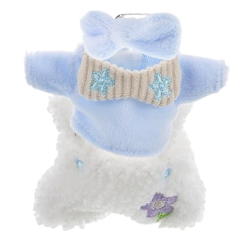 VICASKY Bezauberndes Schlafanzug-Set Für Stoffpuppen Plüschspielzeug Puppen-Outfit Süßes Weihnachtskleid Austauschbare Kleidung Für Puppen VICASKY Bezauberndes Schlafanzug-Set Für Stoffpuppen Plüschspielzeug Puppen-Outfit Süßes Weihnachtskleid Austauschbare Kleidung Für Puppen von VICASKY
