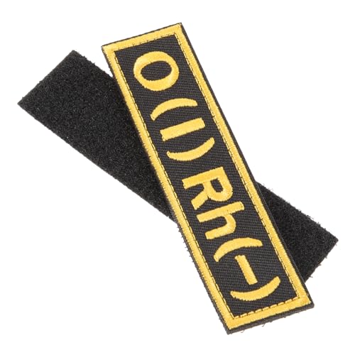 VICASKY Blutgruppen Patch für Rucksack und Kleidung Dekorativer und Langlebiger Aufnäher und Outdoor Sportarten und von VICASKY