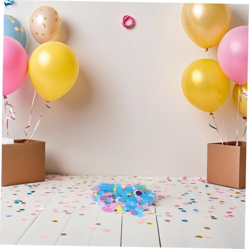 VICASKY Bunte Konfetti Papierkreise Leichtes Tissue Confetti für Hochzeit Party Ballonfüllung Geburtstagsdeko und Brautduschen Romantische Eventdekoration VICASKY Bunte Konfetti Papierkreise Leichtes Tissue Confetti für Hochzeit Party Ballonfüllung Geburtstagsdeko und Brautduschen Romantische Eventdekoration von VICASKY