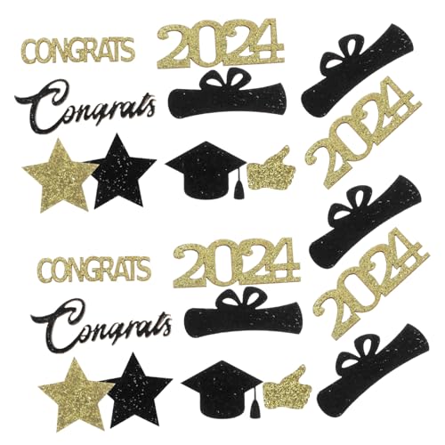 VICASKY Buntes Graduation Party Konfetti mit Goldenen Sternen Schwarzen Doktorhut Motiven Kreative Tischdeko Streudeko für Abschlussfeier Vielseitig für Einladungen Geschenke Scrapbooks VICASKY Buntes Graduation Party Konfetti mit Goldenen Sternen Schwarzen Doktorhut Motiven Kreative Tischdeko Streudeko für Abschlussfeier Vielseitig für Einladungen Geschenke Scrapbooks von VICASKY
