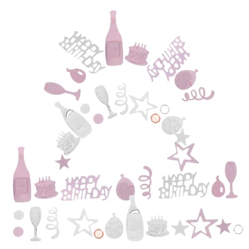 VICASKY Buntes Konfetti Packung Geburtstagsdeko Tischstreuung Happy Birthday Party Deko für Shower Jubiläum Kreative Tischdekoration Einfache Reinigung VICASKY Buntes Konfetti Packung Geburtstagsdeko Tischstreuung Happy Birthday Party Deko für Shower Jubiläum Kreative Tischdekoration Einfache Reinigung von VICASKY
