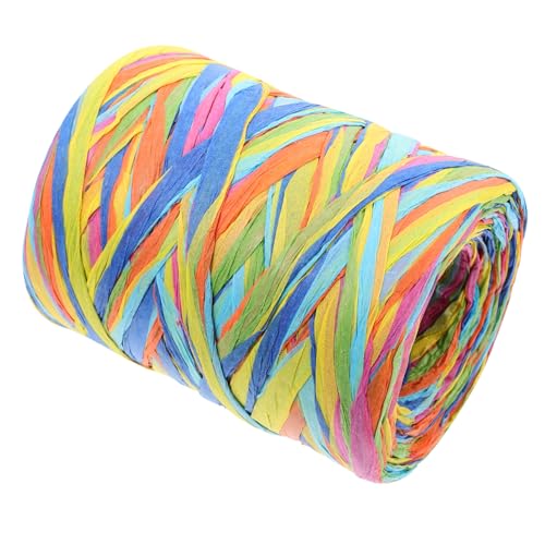 VICASKY Buntes Papier Raffia Band Farben Strapazierfähiges Bastband für Geschenkverpackung DIY Basteln Kunsthandwerk Dekoration Geschenkband für Party Verpackung VICASKY Buntes Papier Raffia Band Farben Strapazierfähiges Bastband für Geschenkverpackung DIY Basteln Kunsthandwerk Dekoration Geschenkband für Party Verpackung von VICASKY