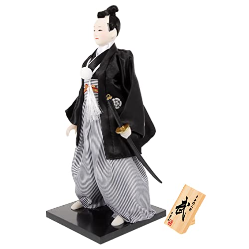 VICASKY Bushido-Puppe Japanische Accessoires Dekoration Im Japanischen Stil Für Zu Hause Heimdekoration Feiertags-mittelstücke Für Den Esstisch Wohnkultur Stoff Black VICASKY Bushido-Puppe Japanische Accessoires Dekoration Im Japanischen Stil Für Zu Hause Heimdekoration Feiertags-mittelstücke Für Den Esstisch Wohnkultur Stoff Black von VICASKY
