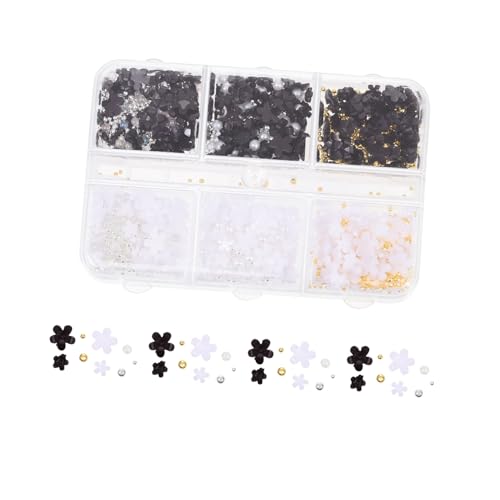 VICASKY Charm Box mit Zarten Harz Dekoren für Nagelkunst für DIY Nageldesigns und Nagelsalons Leicht und Langlebig Einfach zu Lagern VICASKY Charm Box mit Zarten Harz Dekoren für Nagelkunst für DIY Nageldesigns und Nagelsalons Leicht und Langlebig Einfach zu Lagern von VICASKY