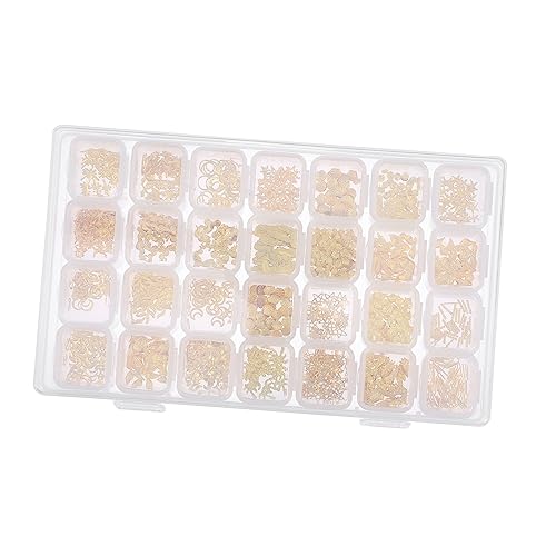 VICASKY DIY Nagelkunst Zubehör Fächer Mond Motiven Perlen und Metallcharms für Maniküre für Besondere Anlässe und Bastelprojekte VICASKY DIY Nagelkunst Zubehör Fächer Mond Motiven Perlen und Metallcharms für Maniküre für Besondere Anlässe und Bastelprojekte von VICASKY