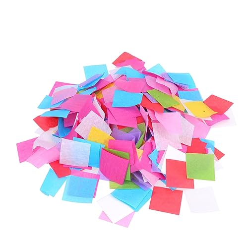 VICASKY Dekoratives Konfetti für Hochzeiten Farbige Papierstücke für Engagement und Feierlichkeiten Diy Zubehör für Romantische Anlässe und Partys VICASKY Dekoratives Konfetti für Hochzeiten Farbige Papierstücke für Engagement und Feierlichkeiten Diy Zubehör für Romantische Anlässe und Partys von VICASKY