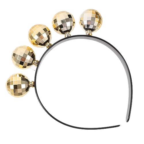 VICASKY Discokugel Haarband für Partys Einzigartiges Stirnband Leichtes Kopfschmuck Accessoire für Frauen für Bars Tänze und Karneval VICASKY Discokugel Haarband für Partys Einzigartiges Stirnband Leichtes Kopfschmuck Accessoire für Frauen für Bars Tänze und Karneval von VICASKY