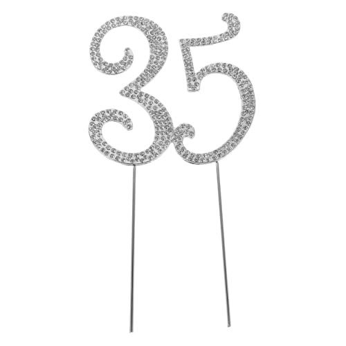 VICASKY Eleganter Rhinestone Kuchen Topper für Feierlichkeiten und Jubiläumsfeiern Luxuriöse Dekoration für Besondere Anlässe VICASKY Eleganter Rhinestone Kuchen Topper für Feierlichkeiten und Jubiläumsfeiern Luxuriöse Dekoration für Besondere Anlässe von VICASKY