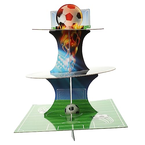 VICASKY Fußball Tortenständer Tortenaufsatz Cupcake Ausstellungsständer Drehteller Kuchenbällchen Sport Cupcake Ständer Fußball Cupcake Ständer Rugby Fußball Kuchentischdekoration VICASKY Fußball Tortenständer Tortenaufsatz Cupcake Ausstellungsständer Drehteller Kuchenbällchen Sport Cupcake Ständer Fußball Cupcake Ständer Rugby Fußball Kuchentischdekoration von VICASKY