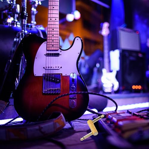 VICASKY Gitarrenpedal Patch Connector Klinkenstecker Z förmiger Effektpedal Verbinder Robust Kompatibel Pedalboard Zubehör für Nahtlose Audioübertragung und Stabile Verbindung von VICASKY