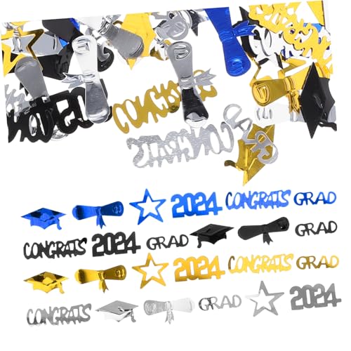 VICASKY Graduierungsfeier Konfetti Bunte Tischdekoration für Abschlussfeiern Vielseitig Einsetzbar für Feierlichkeiten Ballonfüllung VICASKY Graduierungsfeier Konfetti Bunte Tischdekoration für Abschlussfeiern Vielseitig Einsetzbar für Feierlichkeiten Ballonfüllung von VICASKY