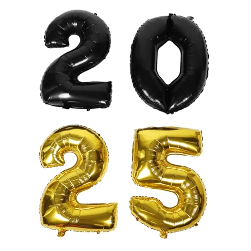 VICASKY Große Zahlen Luftballons Schwarz Gold Aluminium Folie Für Neujahrsdekoration Party Geburtstag Festival Zuhause Feier VICASKY Große Zahlen Luftballons Schwarz Gold Aluminium Folie Für Neujahrsdekoration Party Geburtstag Festival Zuhause Feier von VICASKY