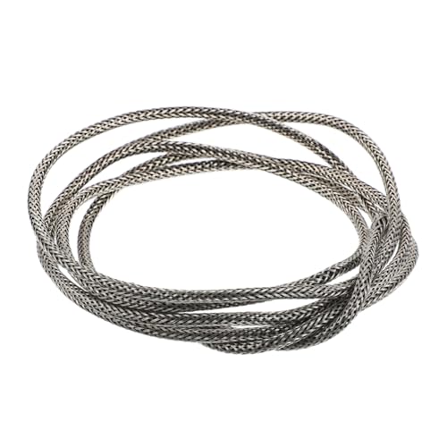 VICASKY Guitar Wiring Accessories mit Gewachstem Leiterdraht für Bass Gitarre Zuverlässige Verbindungen Klare Audioübertragung und Verbesserter für Gitarren und Bässem Metallnetz von VICASKY