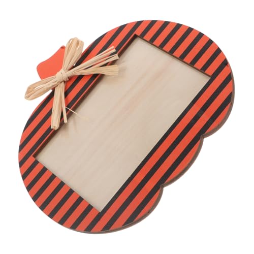 VICASKY Halloween Dekorative Fotorahmen Bilderrahmen Aus Kürbis Neugeborenes Andenkensake Photo Frame Photo Bilderrahmenversorgungen Glücklicher Halloween -rahmen Bilderrahmen Hölzern von VICASKY