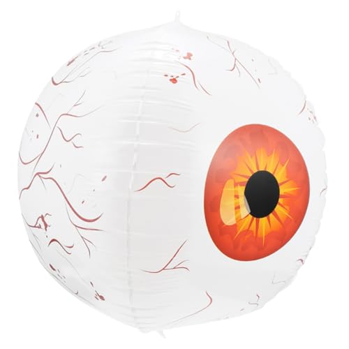 VICASKY Halloween Eyeball Folienballon Rot Augapfel Luftballon Dekoration für Party Leicht Aufblasbar Vielseitig für Bögen Säulen Tischdeko Wand Fensterbeklebung VICASKY Halloween Eyeball Folienballon Rot Augapfel Luftballon Dekoration für Party Leicht Aufblasbar Vielseitig für Bögen Säulen Tischdeko Wand Fensterbeklebung von VICASKY