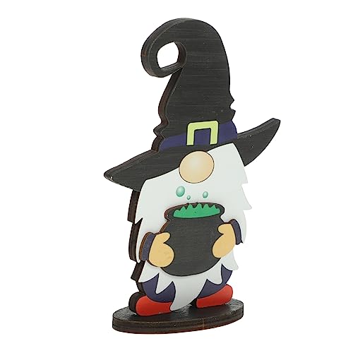 VICASKY Halloween GNOME Holzschild Tischdekoration für Halloween Stimmungsvolles Deko Element für Partys und Feste Geeignet für Wohnzimmer Geschäfte und Hotels VICASKY Halloween GNOME Holzschild Tischdekoration für Halloween Stimmungsvolles Deko Element für Partys und Feste Geeignet für Wohnzimmer Geschäfte und Hotels von VICASKY