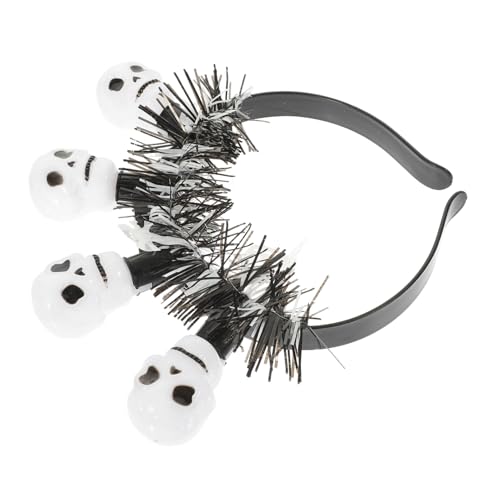 VICASKY Halloween LED Stirnband Wiederverwendbarer Kopfschmuck mit Leuchtelementen Robustes Material für Halloween Cosplay Party und Performance Zubehör von VICASKY