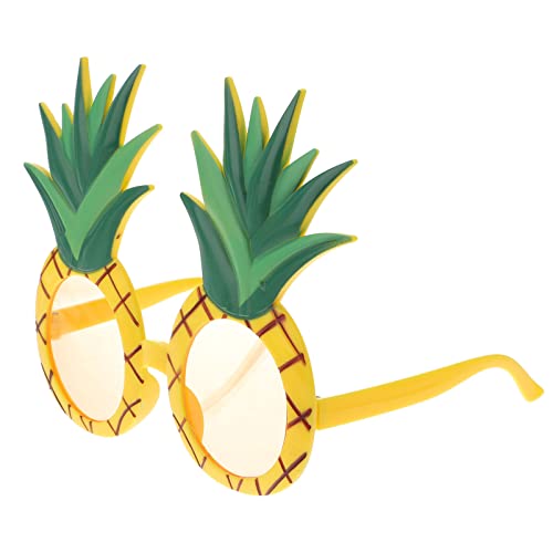 VICASKY Hawaii Outfit Herren Ananas Hässliche Sonnenbrille Partybrille Party Verrückte Sonnenbrillen Kostüm Brille Lustige Damen Zitronen Brillen Streiche Neuheit Gläser Neon Lustigem von VICASKY