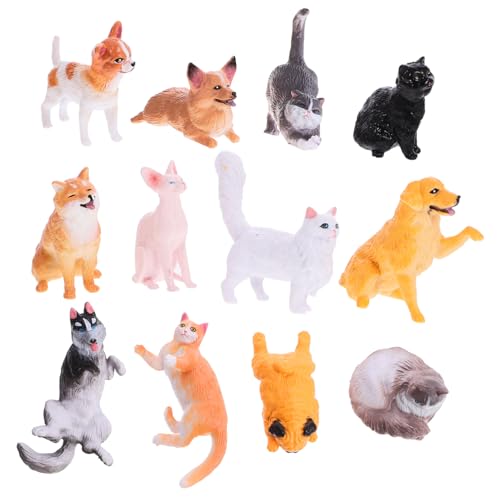 VICASKY Hundespielzeug Kuscheltier Kitten Spielzeug Katzen Und Hunde Figuren Realistische Tiermodelle Als Dekoration Für Und Kuchenverzierung Perfekt Für Sammler Und Tierliebhaber VICASKY Hundespielzeug Kuscheltier Kitten Spielzeug Katzen Und Hunde Figuren Realistische Tiermodelle Als Dekoration Für Und Kuchenverzierung Perfekt Für Sammler Und Tierliebhaber von VICASKY