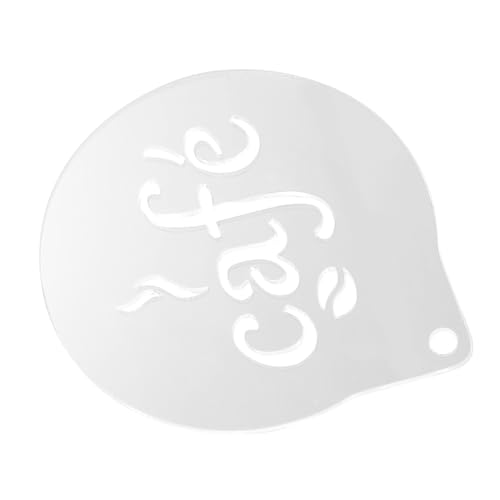 VICASKY Kaffee Schablone Wiederverwendbar für Latte Art und Milchschaum Dekoration Kleines Stencil mit Liebevollen Motiven Geeignet für Kaffee Dessert und DIY Kuchen Verzierung VICASKY Kaffee Schablone Wiederverwendbar für Latte Art und Milchschaum Dekoration Kleines Stencil mit Liebevollen Motiven Geeignet für Kaffee Dessert und DIY Kuchen Verzierung von VICASKY