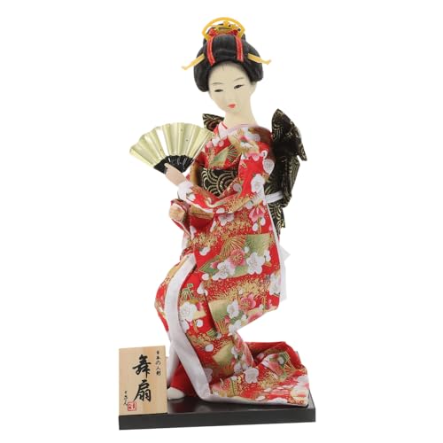 VICASKY Kimono-Puppe Tischplatte Dekorationen Klein Ornament Realistisch Hoch Geisha-Puppe Im Japanischen Stil Japanische Folk-Geisha-Puppe Japanische Tischdekoration Golden Gips VICASKY Kimono-Puppe Tischplatte Dekorationen Klein Ornament Realistisch Hoch Geisha-Puppe Im Japanischen Stil Japanische Folk-Geisha-Puppe Japanische Tischdekoration Golden Gips von VICASKY