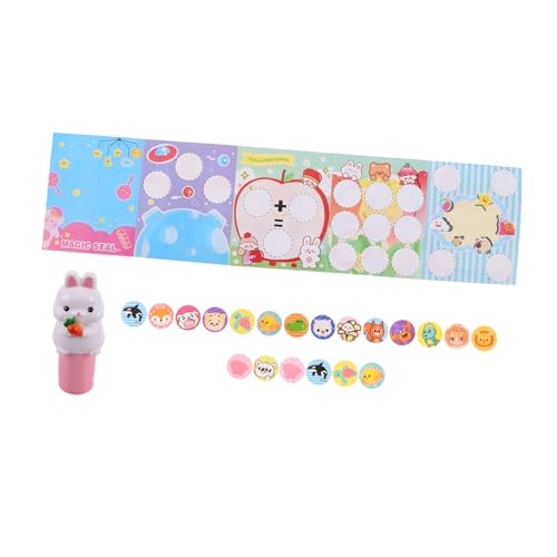 VICASKY Kinder Sticker Stempel Set - 1 Packung Spielspielzeug Mit Personalisierten Stempeln Für Jungen & Mädchen Bastelbelohnung VICASKY Kinder Sticker Stempel Set - 1 Packung Spielspielzeug Mit Personalisierten Stempeln Für Jungen & Mädchen Bastelbelohnung von VICASKY