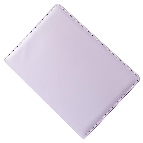 VICASKY Kleines Fotobuch Zur Aufbewahrung Aufkleber-Organizer Sticker-sammelalbum Ticket-aufbewahrungsalbum Leere Stickerbücher Aufkleber-aufbewahrungsbuch Loseblattordner Violett PVC von VICASKY