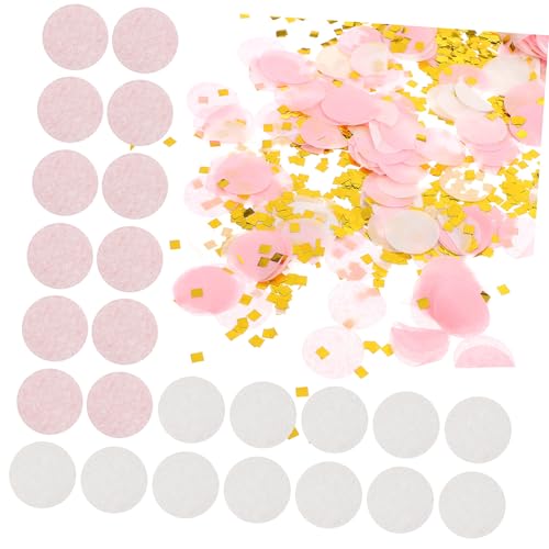 VICASKY Konfetti Füller Papierkreise Metallisch Glänzend Dekoration für Luftballons Tischdeko und Bastelideen Hellrosa Party Streudeko für Hochzeit Geburtstag VICASKY Konfetti Füller Papierkreise Metallisch Glänzend Dekoration für Luftballons Tischdeko und Bastelideen Hellrosa Party Streudeko für Hochzeit Geburtstag von VICASKY