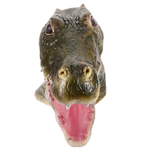 VICASKY Kopfmaske für Halloween Cosplay Realistische Tiermaske Kostümzubehör für Männer Accessoire für Karneval Partys Grusel Events von VICASKY