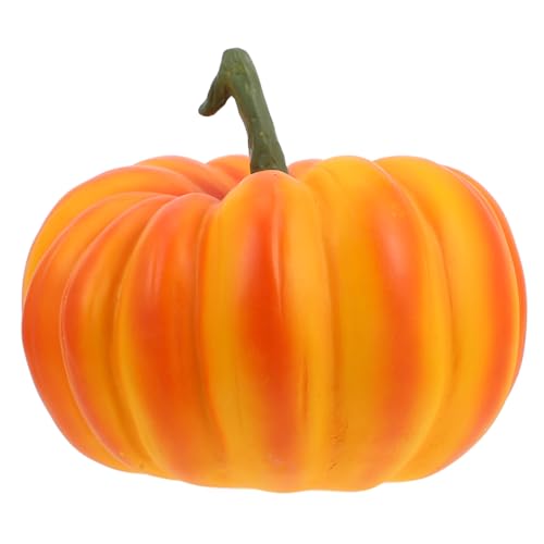 VICASKY Künstlicher Kürbis aus Harz für Halloween Dekoration für Tischaufsätze und Herbst Dekorationen Realistisches Design Leicht und Bruchsicher VICASKY Künstlicher Kürbis aus Harz für Halloween Dekoration für Tischaufsätze und Herbst Dekorationen Realistisches Design Leicht und Bruchsicher von VICASKY
