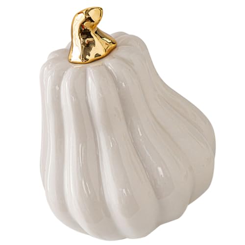 VICASKY Kürbis Keramik Figur Kreative Herbst Dekoration für Halloween Stilvolle Tischverzierung Geschenkidee für Freunde und Familie für Gemütliche Wohnräume VICASKY Kürbis Keramik Figur Kreative Herbst Dekoration für Halloween Stilvolle Tischverzierung Geschenkidee für Freunde und Familie für Gemütliche Wohnräume von VICASKY