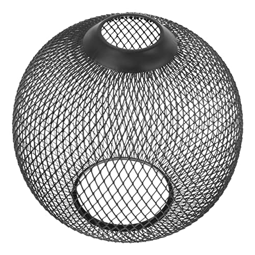 VICASKY Metall Lampenschirm Hohles Design Für Pendelleuchte Kugel Retro Eisen Drahtlampenschirm Wohnräume Bars Und Restaurants von VICASKY
