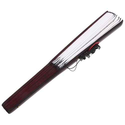 VICASKY LED Faltfächer mit Bunter Beleuchtung Faltbarer Handfächer für Party und Performance Tragbarer Einstellbarer LED Handventilator für Tanz Dekoration Geschenk Geeignet für Anfänger von VICASKY