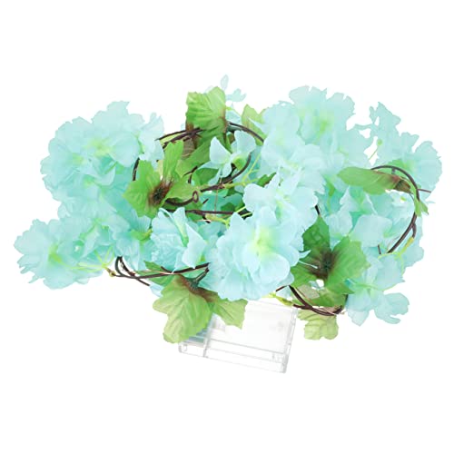 VICASKY LED Kupferdraht Lichterkette mit Künstlichen Kirschblüten und Grünen Blättern Batteriebetriebene Dekogirlande für Schlafzimmer Romantische Hängelampe für Party und Festtagsdeko VICASKY LED Kupferdraht Lichterkette mit Künstlichen Kirschblüten und Grünen Blättern Batteriebetriebene Dekogirlande für Schlafzimmer Romantische Hängelampe für Party und Festtagsdeko von VICASKY