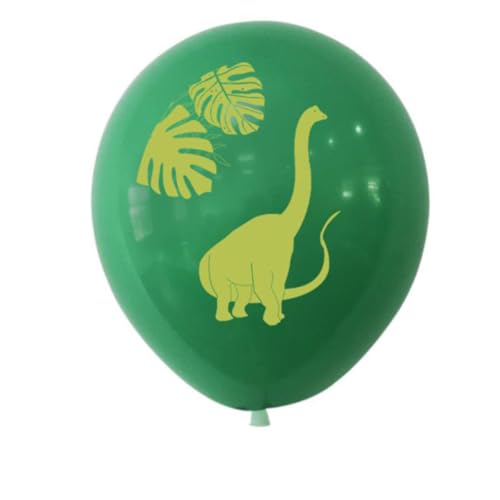 VICASKY Latexballons deckenverkleidung dino ballon Dinosaur balloons Balloon ornaments dekoration party Ballonbogen-Kit alles zum geburtstag luftballons Ballons bedrucken Green von VICASKY