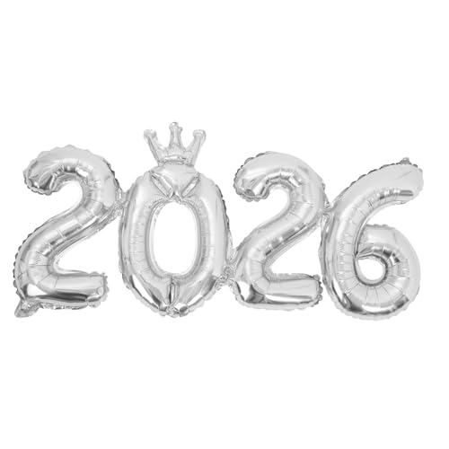 VICASKY Luftballons Für Die Abschlussklasse 2026 Partyzubehör Zahlenballons 2026 Riesige Luftballons Neuartige Neujahrs Foto Requisiten Abschlussklasse VICASKY Luftballons Für Die Abschlussklasse 2026 Partyzubehör Zahlenballons 2026 Riesige Luftballons Neuartige Neujahrs Foto Requisiten Abschlussklasse von VICASKY