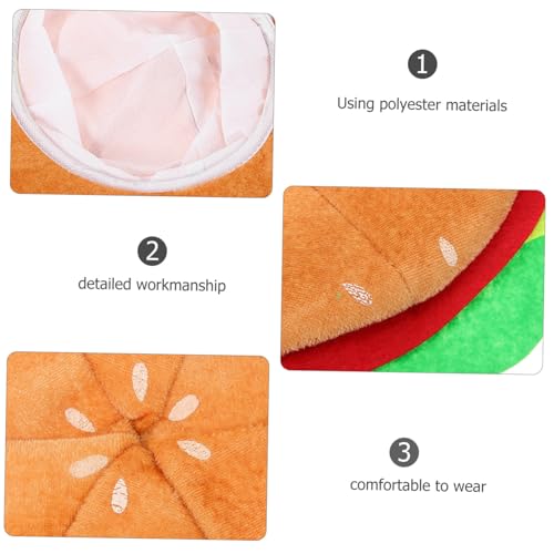 VICASKY Lustiger Hamburger Beret Partyhut Cosplay Kostüm Mottoparty Karneval Karnevalsmütze für Erwachsene Bunte Stabile Cartoon Hüte für Feier und Performance VICASKY Lustiger Hamburger Beret Partyhut Cosplay Kostüm Mottoparty Karneval Karnevalsmütze für Erwachsene Bunte Stabile Cartoon Hüte für Feier und Performance von VICASKY