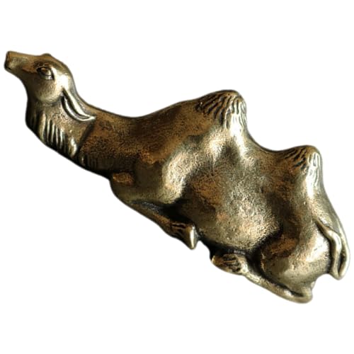 VICASKY Messing Pinselhalter für Kalligrafie Stabiler Stifthalter und Briefbeschwerer für Pinsel und Schreibutensilien Design für Büro und Zuhause von VICASKY