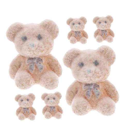 VICASKY Miniatur-bären Kuchendekoration Beflockte Kuscheltiere Für Partygeschenke Hochzeits-Abschlussfeiern VICASKY Miniatur-bären Kuchendekoration Beflockte Kuscheltiere Für Partygeschenke Hochzeits-Abschlussfeiern von VICASKY
