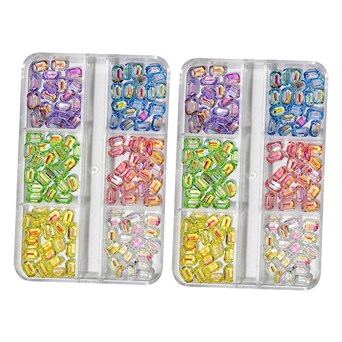 VICASKY Nagelharz Dekore Boxen Maniküre DIY Zubehör für Designs Gemischten für Nagelsalons und Heimgebrauch VICASKY Nagelharz Dekore Boxen Maniküre DIY Zubehör für Designs Gemischten für Nagelsalons und Heimgebrauch von VICASKY