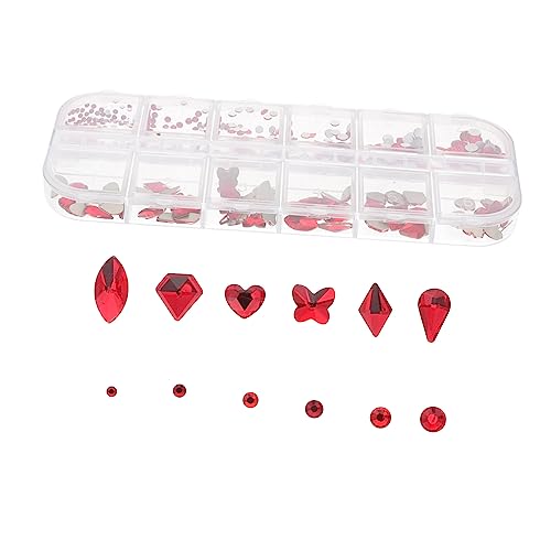 VICASKY Nagelzubehör DIY Nagelharz Fächer Box Dekorative Nageldiamanten für Nageldesign Strasssteine und Schmuckperlen Einfach Anzuwenden für Nagelkunst VICASKY Nagelzubehör DIY Nagelharz Fächer Box Dekorative Nageldiamanten für Nageldesign Strasssteine und Schmuckperlen Einfach Anzuwenden für Nagelkunst von VICASKY