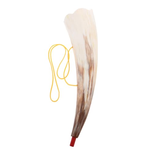 VICASKY Natürliche Ochsenhorn Wikinger-Cosplay-Horn Piraten Cosplay Requisite für Halloween Party und Wikinger Rollenspiel Robustes Piratenzubehör für Thematische Zusammenkünfte Lang VICASKY Natürliche Ochsenhorn Wikinger-Cosplay-Horn Piraten Cosplay Requisite für Halloween Party und Wikinger Rollenspiel Robustes Piratenzubehör für Thematische Zusammenkünfte Lang von VICASKY