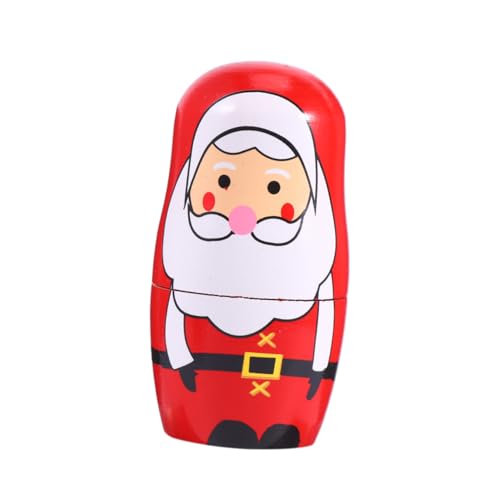 VICASKY Ornament weihnachtsparty gefallen Vater Plüsch Urlaub Tischdekoration Baum Figur Matryoshka weihnachtlich nikolausteller die weihnachtsmänner wohnungsdeko Wohndekoration Bambus rot VICASKY Ornament weihnachtsparty gefallen Vater Plüsch Urlaub Tischdekoration Baum Figur Matryoshka weihnachtlich nikolausteller die weihnachtsmänner wohnungsdeko Wohndekoration Bambus rot von VICASKY