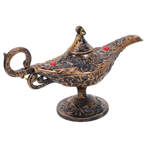 VICASKY Partydekoration Requisiten Tischdekoration Vintage Arabische Statue Hochzeitsmittelstücke Vintage Lampenstatue Halloween Kostüm Requisiten Kostümzubehör Arabischer Lampentopf Abs VICASKY Partydekoration Requisiten Tischdekoration Vintage Arabische Statue Hochzeitsmittelstücke Vintage Lampenstatue Halloween Kostüm Requisiten Kostümzubehör Arabischer Lampentopf Abs von VICASKY