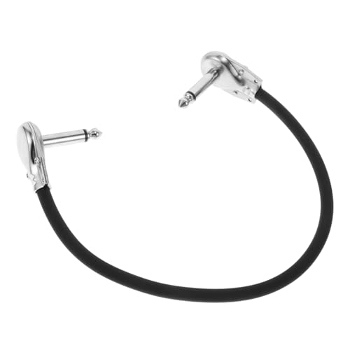 VICASKY Pedalboard Kabel für Gitarre Flachkopf Patchkabel Robustes für Gitarreneffekte Unverzichtbares Zubehör für Musiker von VICASKY