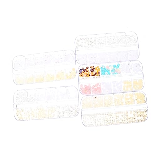 VICASKY Perlen Maniküre Accessoires Charms für Nail Art Dekoration Einfach Anzuwenden für Designs DIY Maniküre Projekte von VICASKY