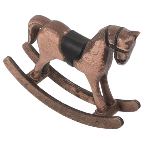 VICASKY Pferdestatue Aus Holz: Vintage-pferdefigur, Schaukelstuhl, Tierskulptur, Tischdekoration Für Zuhause, Büro, Schreibtisch, Weihnachtsdekoration VICASKY Pferdestatue Aus Holz: Vintage-pferdefigur, Schaukelstuhl, Tierskulptur, Tischdekoration Für Zuhause, Büro, Schreibtisch, Weihnachtsdekoration von VICASKY